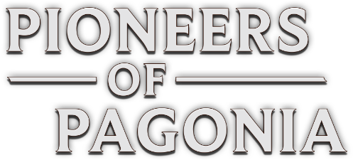 Pioneers of Pagonia text logo