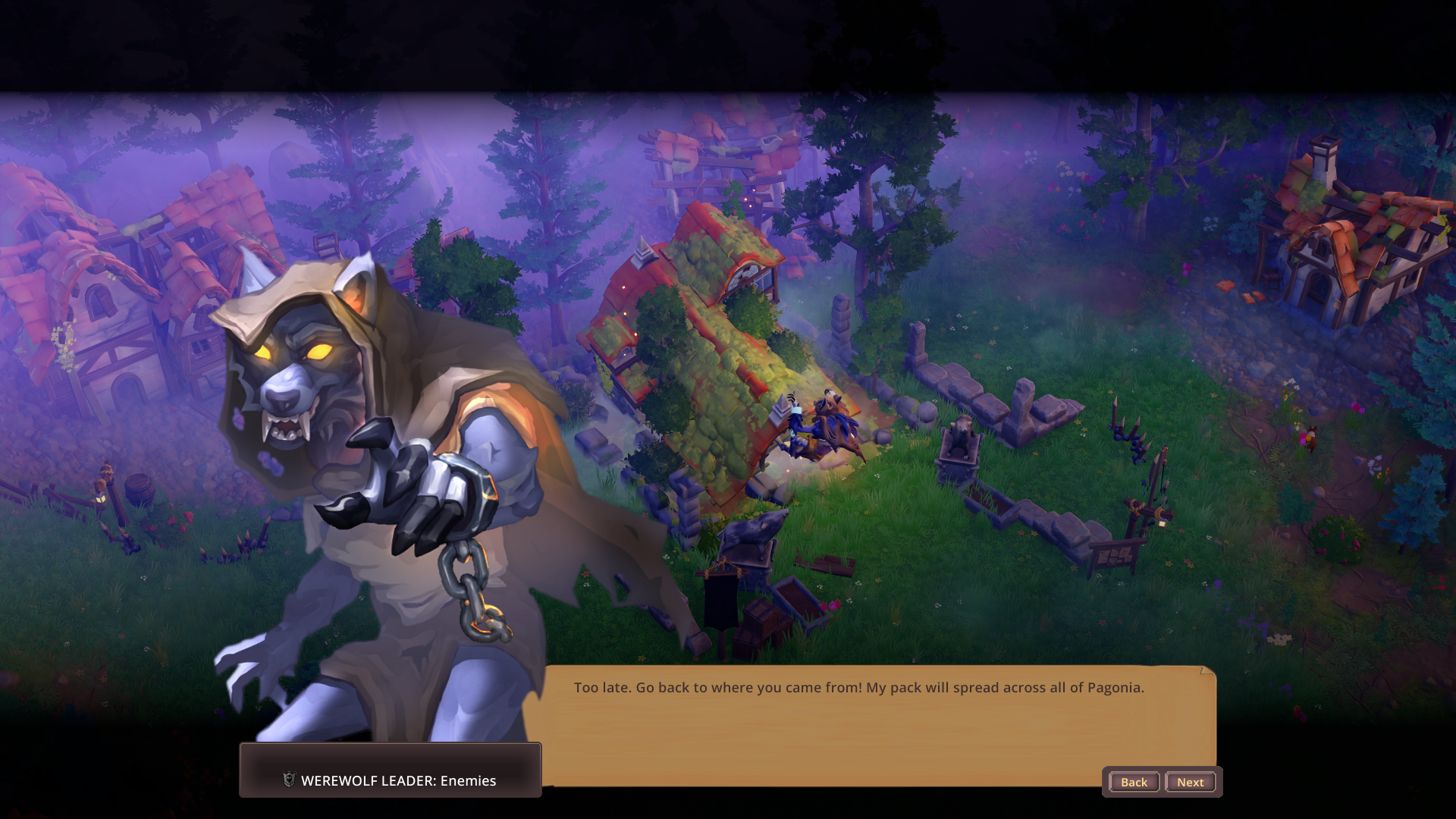 Screenshot of the game Pioneers of Pagonia 4